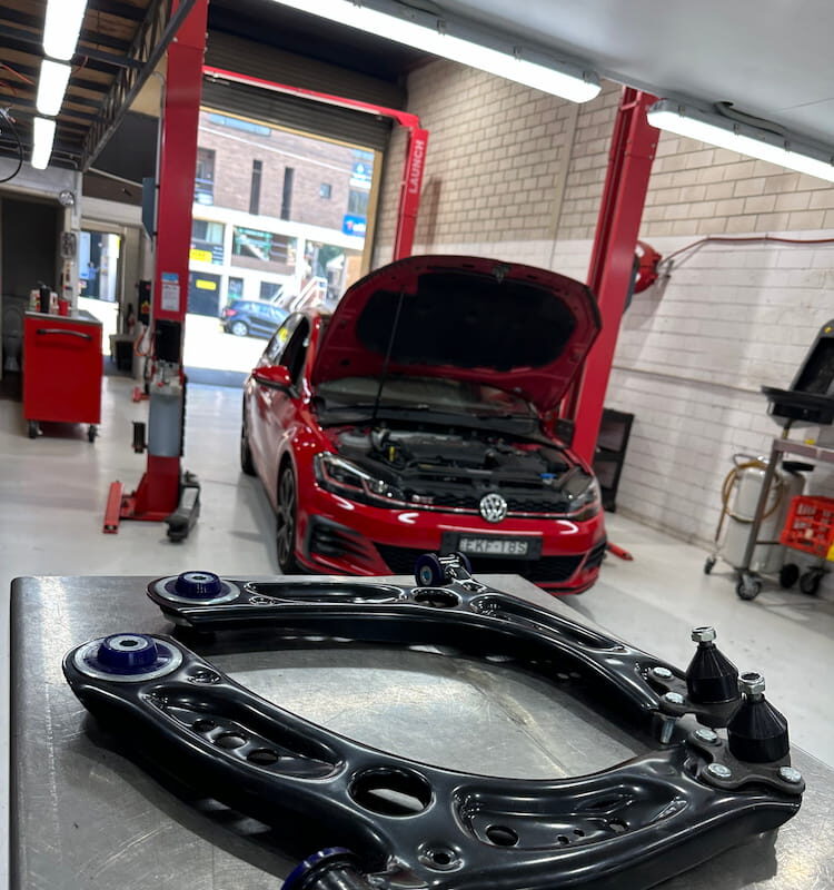 Volkswagen brakes and suspension repairs at MGA