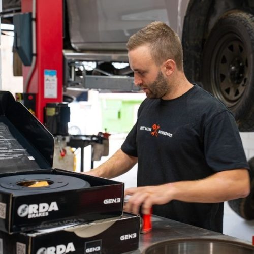 Brakes and suspension Brakes and suspension